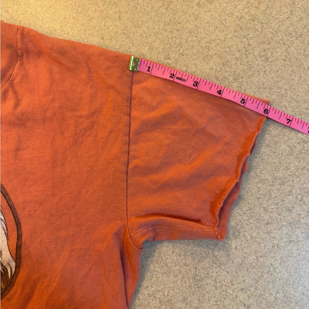 Harley-Davidson Orange Tee with Eagle Graphic - Picture 9 of 9